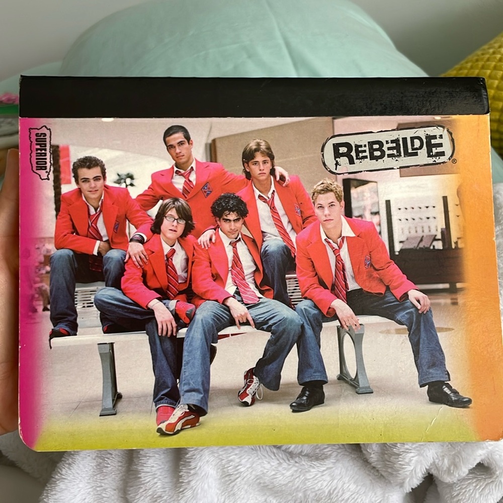 RBD Rebelde Notebook Y2K
